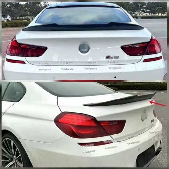 Спойлер для BMW 6 серії F06 Gran Coupe PSM style диффузор сплиттер губа пороги обвес зеркала сплiтер