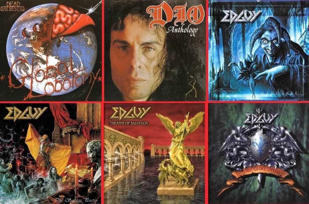 42 CDs - Metal - Raros - Muito Bom Estado