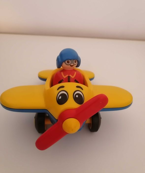Avião da Playmobil 1,2,3