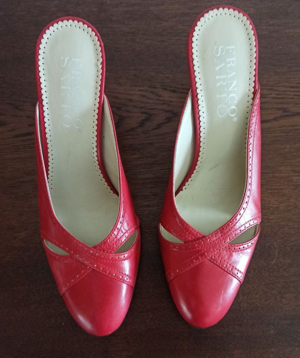 Klapki, szpilki  Franco Sarto piękne!