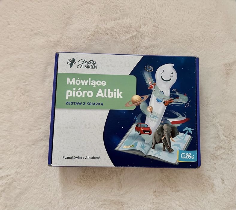 Albik czytaj z albikiem dlugopis pióro