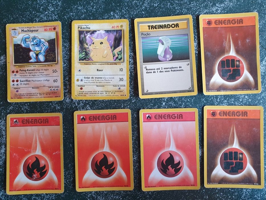 Lote Cartas Pokémon Raras Originais