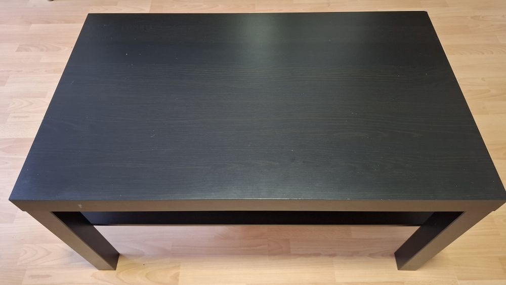Stół lack Ikea ciemny