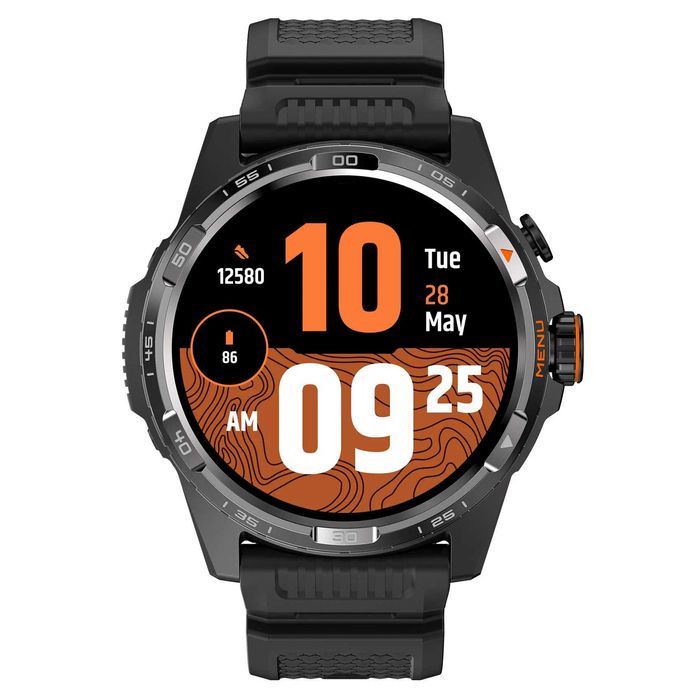 Смарт-годинник TicWatch Atlas (factory refurbished) (Wear OS, cапфірове скло, безконтактна оплата), чорний