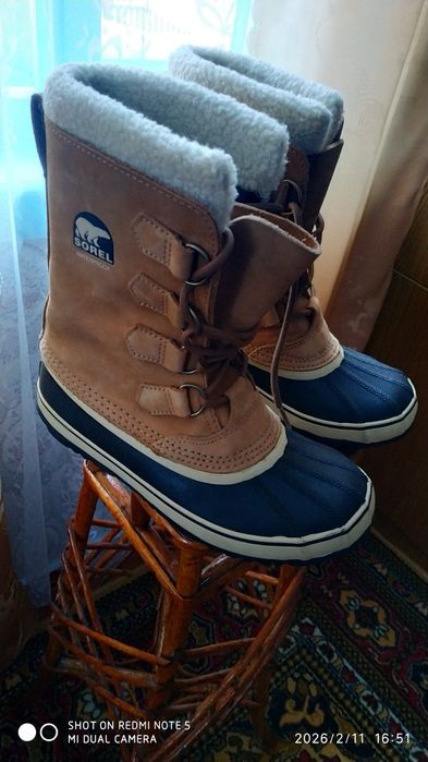 Зимние непромокаемые Ботинки,сапожки Sorel, eur39 (25cm)