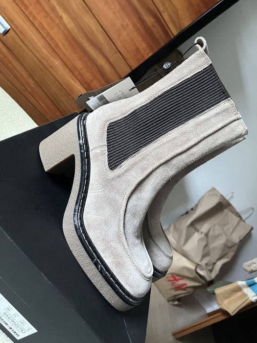 Massimo dutty skorzane botki nowe 38