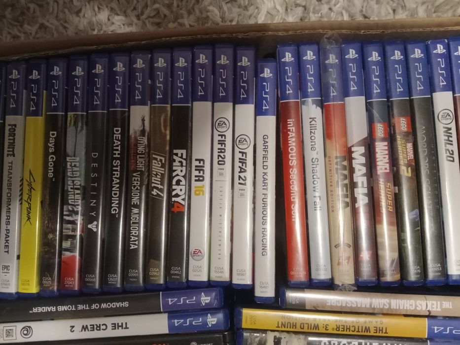 Kolekcja gry na ps4