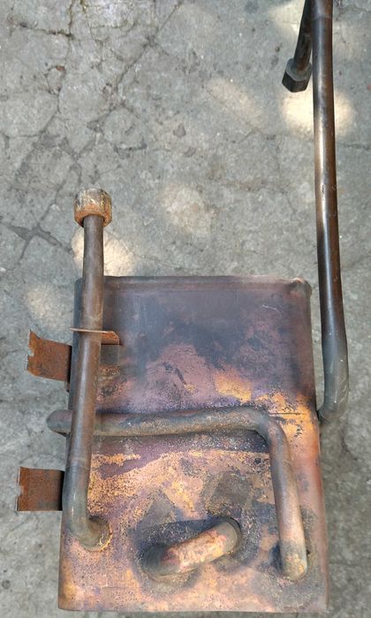 Медный теплообменник для нагрева воды, с газовой колонки