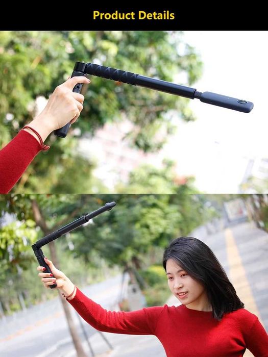Statyw Stealth Selfie Stick do Insta360 X5 X4 X3 obrotowy