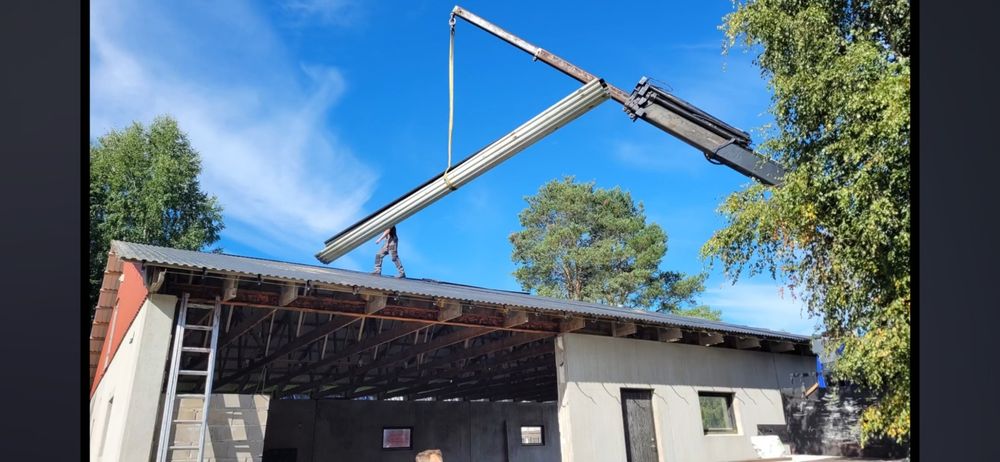 Usługi hds transport maszyn rolniczych przemysłowych kontenerów