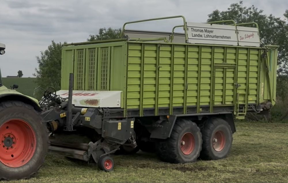 Claas quantum 5500p przyczepa samozbierająca objętościowa rotor noże
