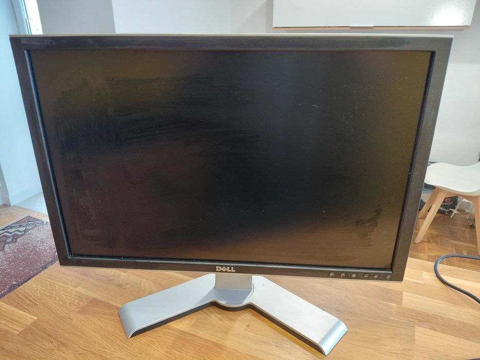 Monitor Dell 2408WFP 24" LCD 1920x1200 Czarny + komplet kabli