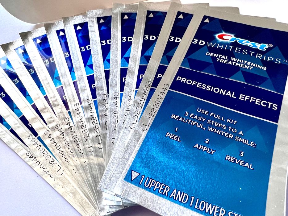 Pasta Crest + Paski wybielające Profesional