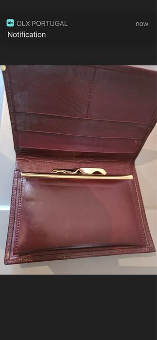 Mala e carteira cartier original