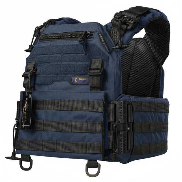 СИНЯ Плитоноска WARMOR Gen.3 Pro (для преси) від GLOBAL BALLISTICS