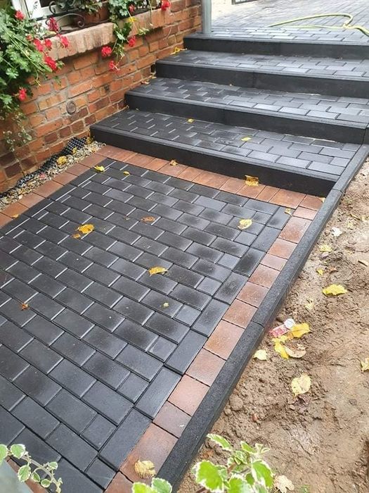 Ukladanie kostki brukowej