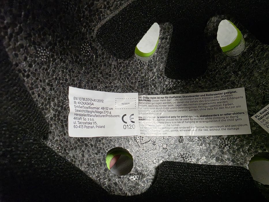 Dziecięcy kask rowerowy Kinderkraft