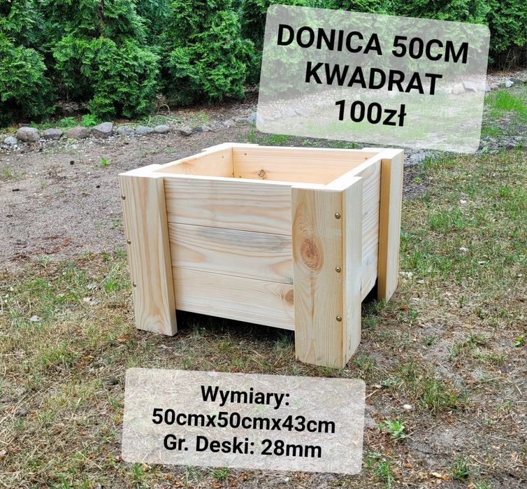 Donica ogrodowa 120cm/100cm/70cm/50cm