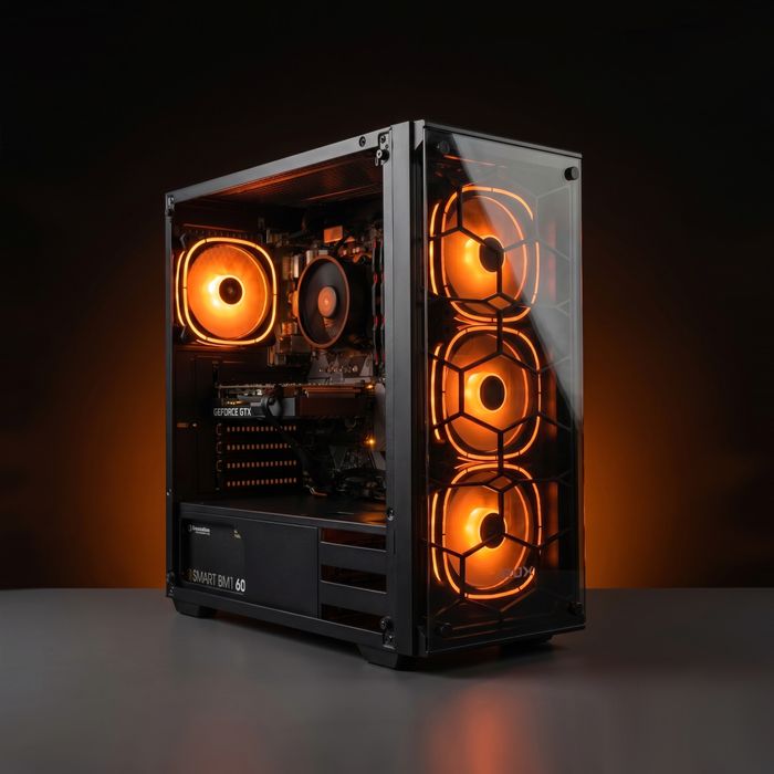 PC do gier‼️| GTX 1660 6Gb | Ryzen 5 2600 | 16GB RAM DDR4 | 500Gb SSD | 600w | Komputer gamingowy | Zestaw gamingowy