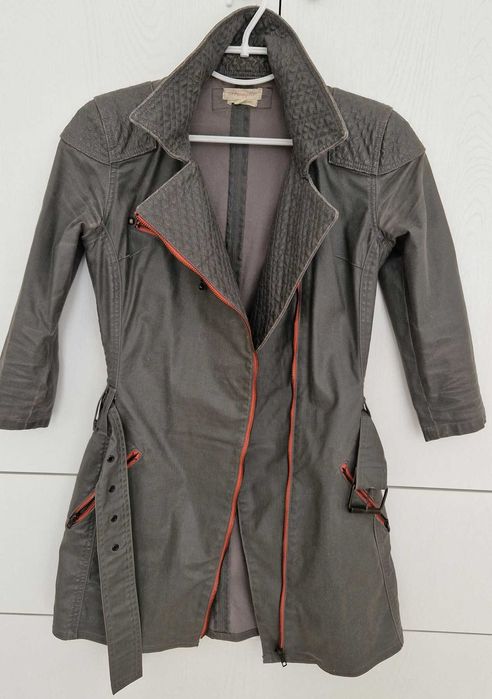 Стильний тренч плащ куртка сукня Wrangler (S, оливковий)