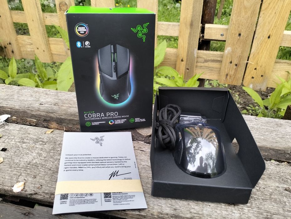 Продається бездротова ігрова миша Razer Cobra Pro (RZ01-04660100-R3G1)