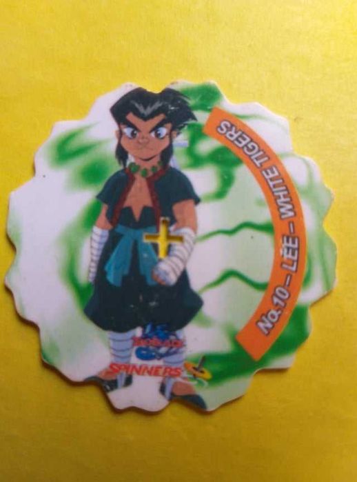 Tazos Beyblade Spinners