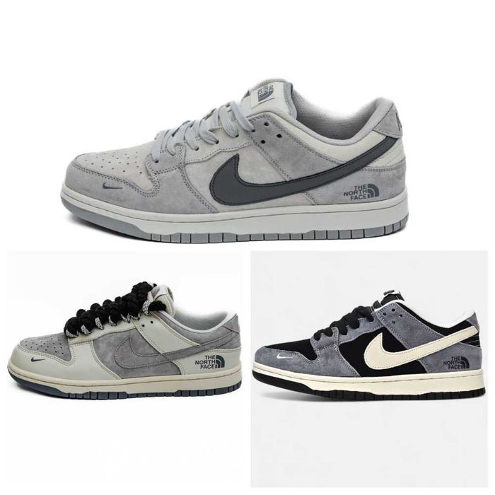 Мужские / женские замшевые кроссовки Nike SB Dunk Low × The North Face TNF чоловічі / жіночі замшеві кросівки найк сб данк зе норт фейс тнф