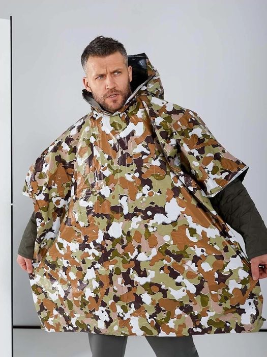 Термо панчо дощовик компактний тактичне бойове