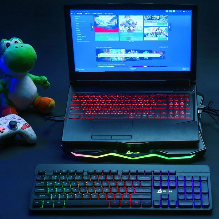 Podkładka chłodząca do laptopa Klim RGB 11–17 cali