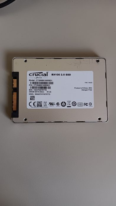 SSD Crucial BX100 - 250Gb