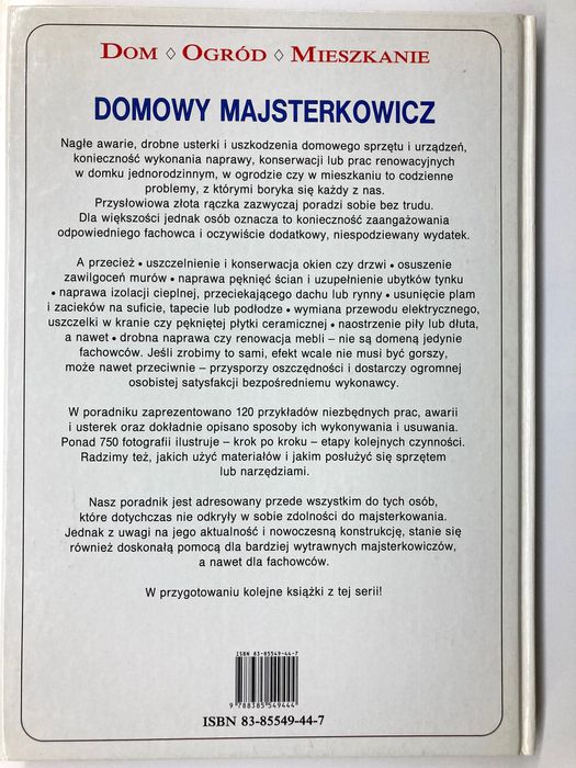 Domowy majsterkowicz Gunther Bayer, poradnik, książka A4-jak nowa