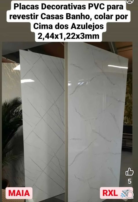 PLACAS DECORATIVAS PVC 2,44X1,22X3.5MM