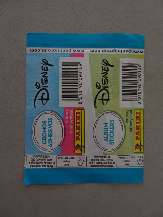 Carteira de cromos fechada Disney - Panini