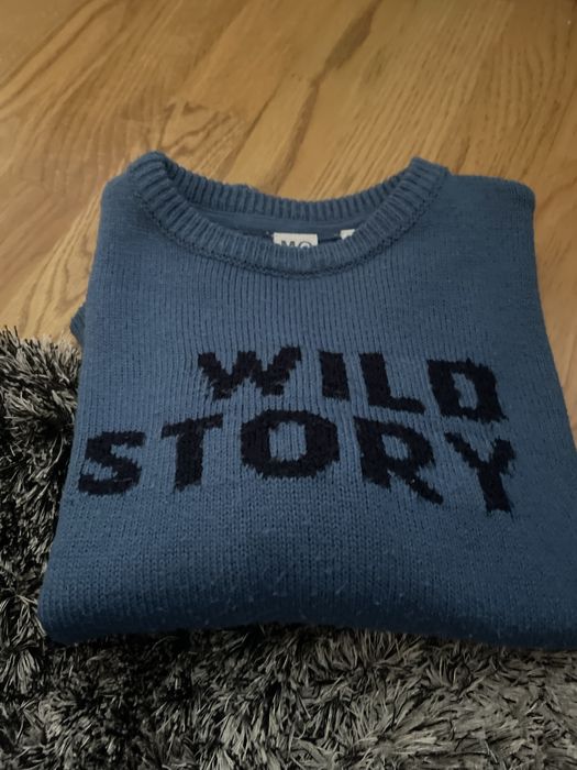 Camisola azul menino