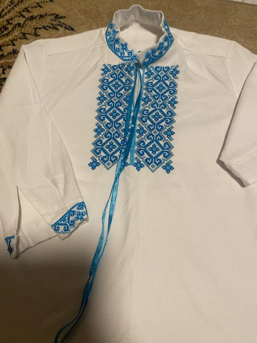 Вишивка для хлопчика на короткий рукав та довгий на 6-8 років