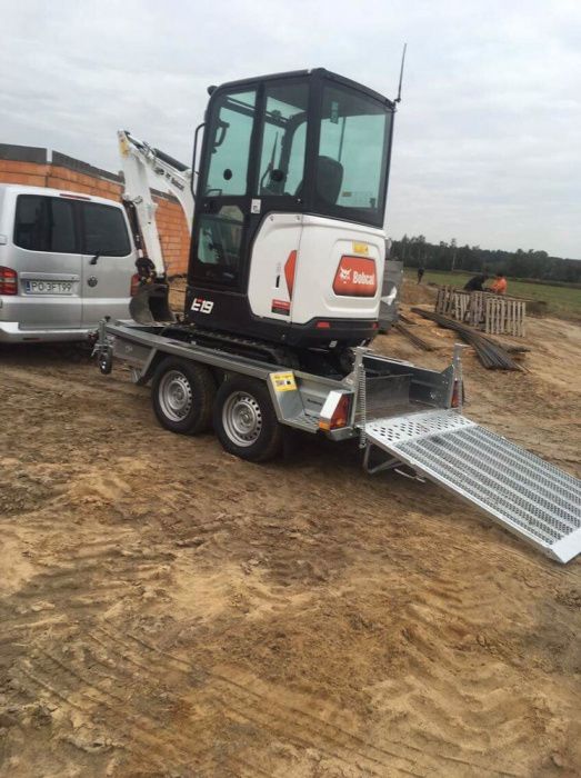 Usługi Koparko ładowarką minikoparka Wykopy Poznań Szczepankowo