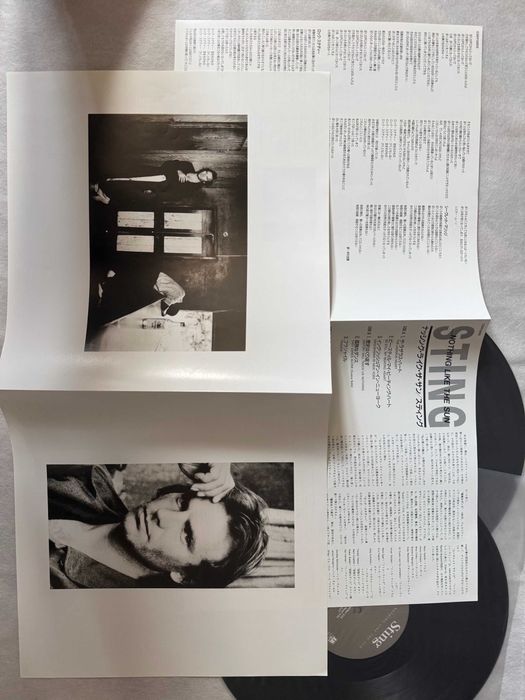 Sting – …Nothing Like The Sun | C35Y‑3203  (Japan, record NM)