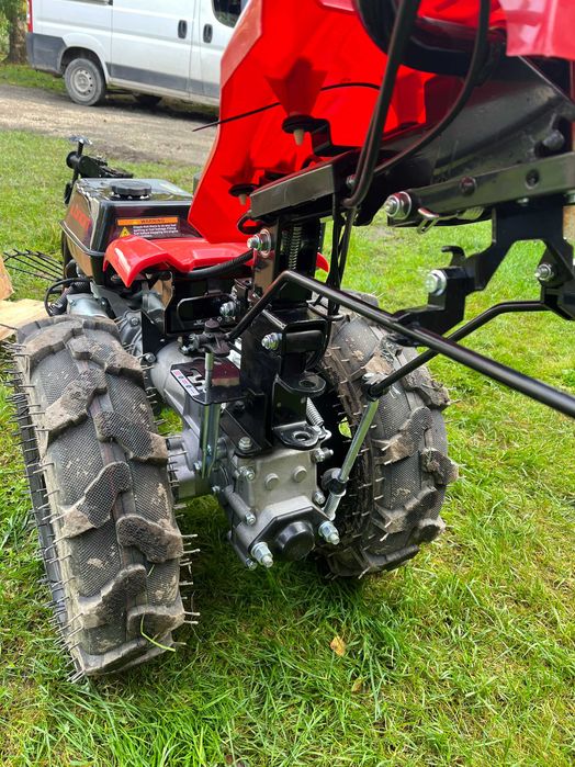 Ciągnik jednoosiowy Loncin 420cm3 13KM glebogryzarka 65cm + kopaczka