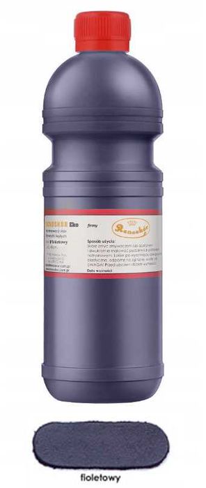 RENOSKÓR farba lakier do skóry Fioletowy 480ml