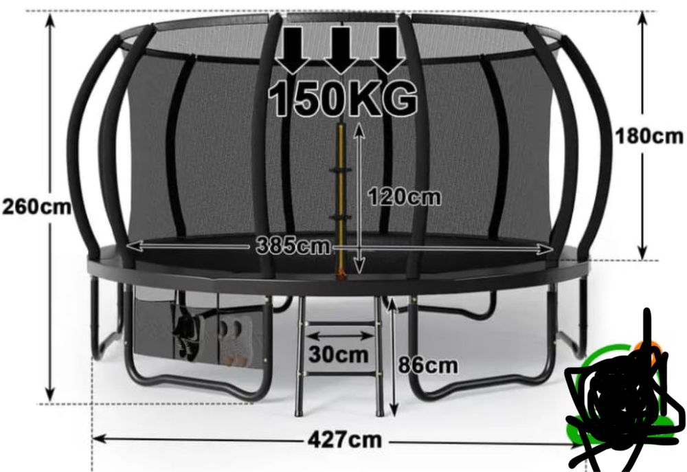 Aluguer de Tranpolim p/Festas