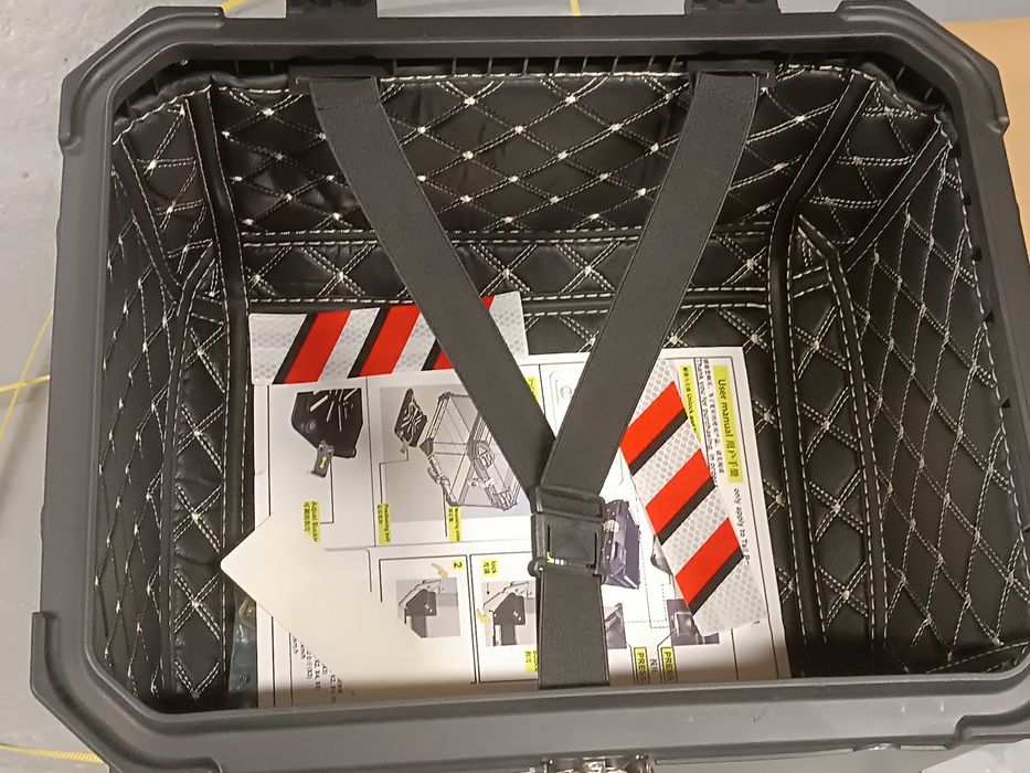 Topcase moto aluminio