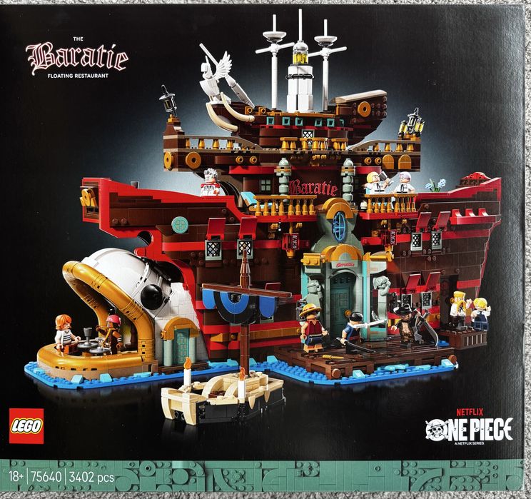 Lego -  One Piece -  The Baratie Restaurante Flutuante - NOVO/SELADO