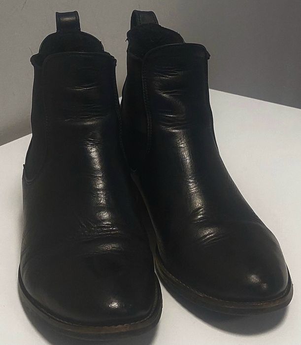 Błażej extra Sztyblety Botki  skóra naturalna roz 37 _ 24 cm