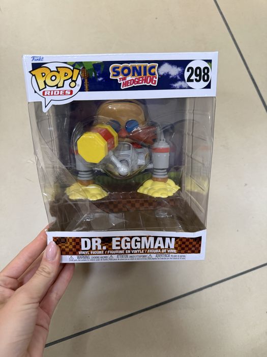 Funko Pop! Rides przedstawiająca Dr. Eggmana z gry Sonic the Hedgehog