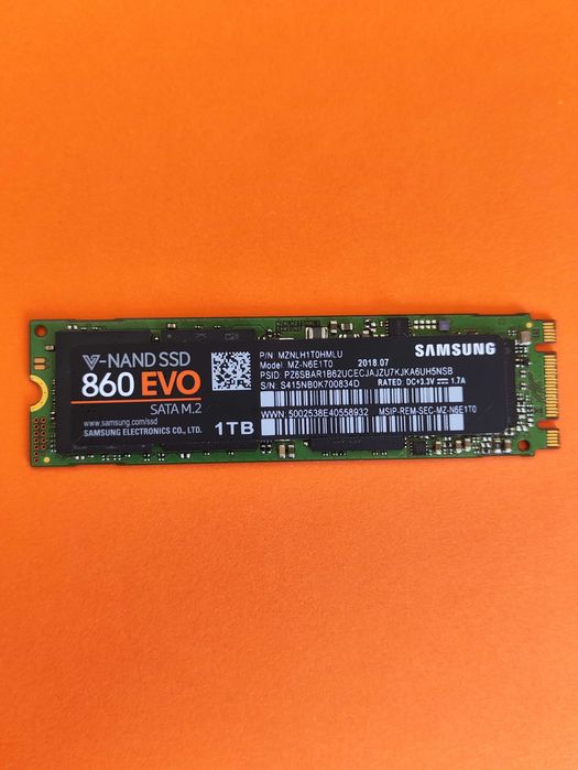 samsung 860 evo 1tb - купити комплектуючі для ПК - Ціна на OLX.ua