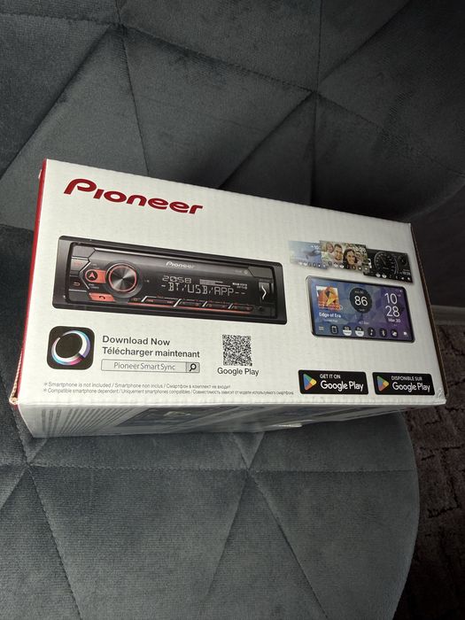 Автомагнітола Pioneer MVH-S320BT (Bluetooth / USB / AUX) !!!ЛИШИЛОСЯ 3 В НАЯВНОСТІ!!!