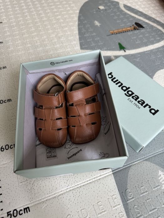Barefoot Bundgaard 19/20 розмір 12,3 см шкіряне перше взуття на 1 рік