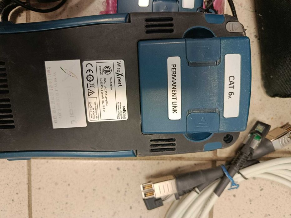 Miernik do certyfikacji sieci LAN