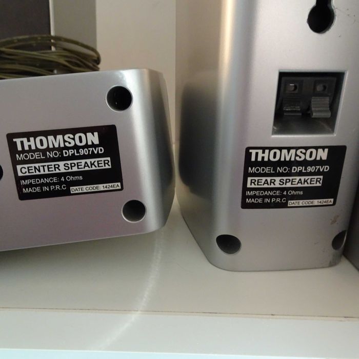 Subwoofer, głośniki Thomson do kina domowego model DPL907VD