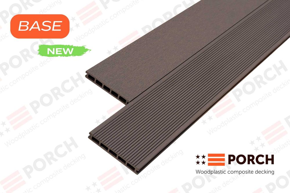 Терасна дошка Композит! ДПК Porch Base 22х146х3000мм